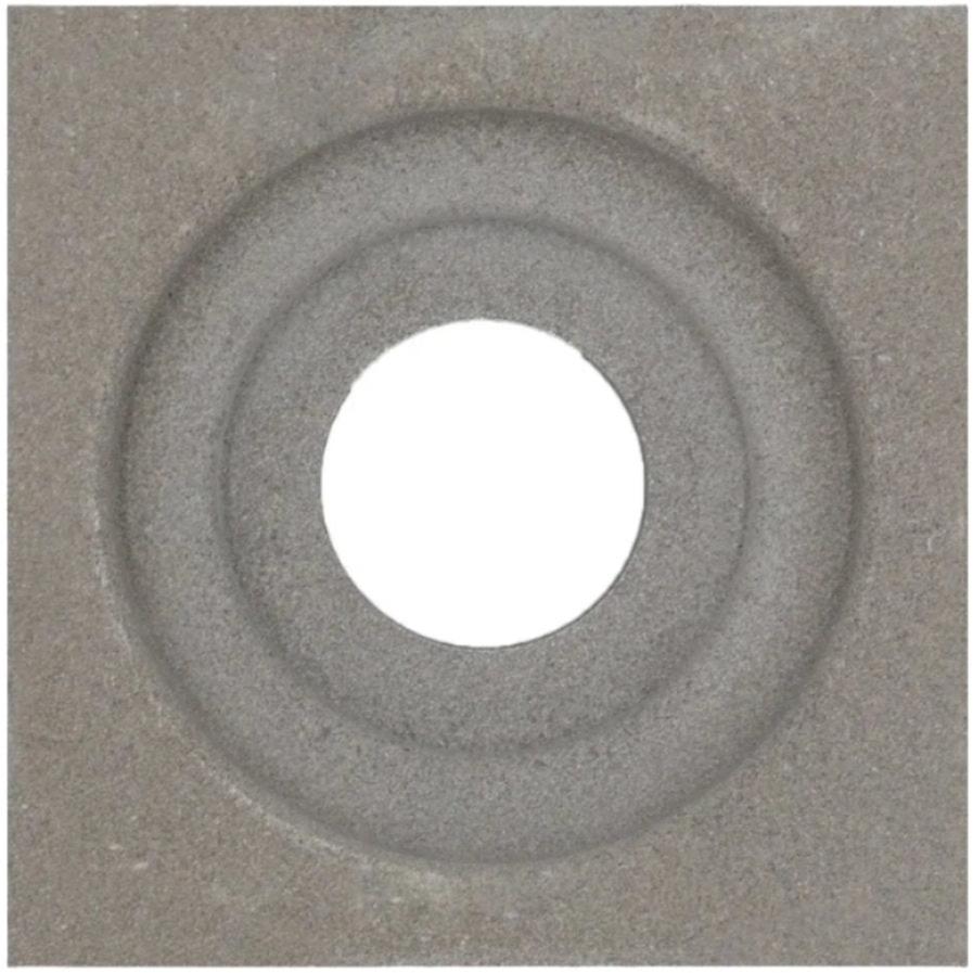 Small Grey Bulls Eye Breeze Block