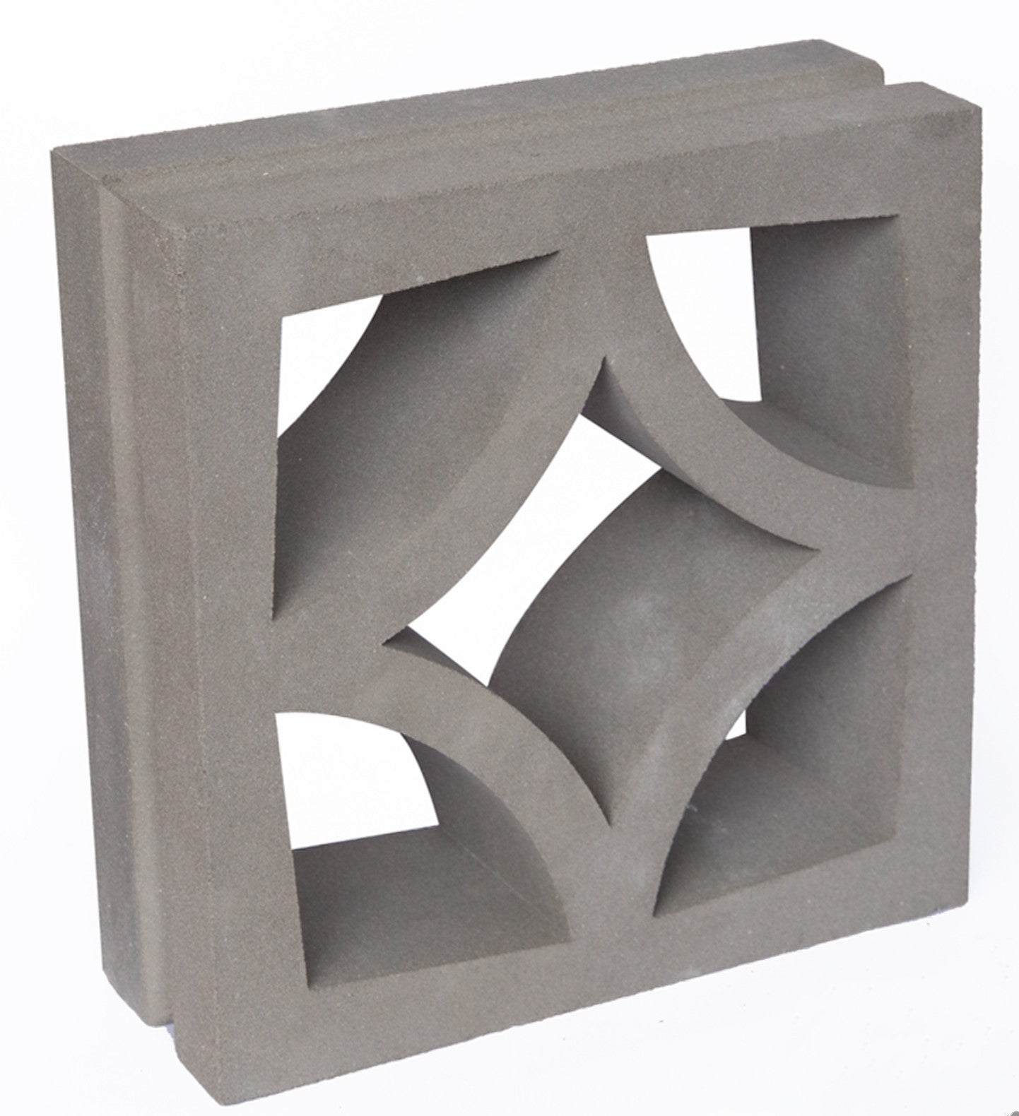 Large Grey Empress Breeze Block