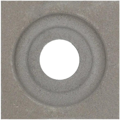 Small Grey Bulls Eye Breeze Block