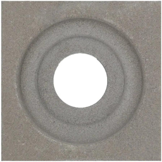 Small Grey Bulls Eye Breeze Block