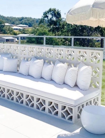 Large White Empress Breeze Block