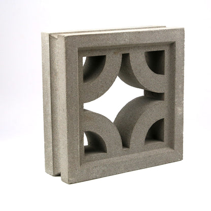 Small Grey Empress Breeze Block