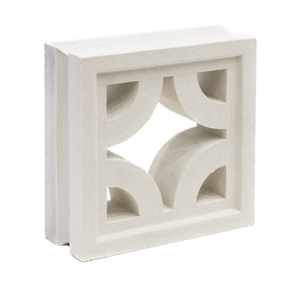 Small White Empress Breeze Block