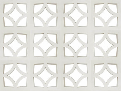 Large White Empress Breeze Block