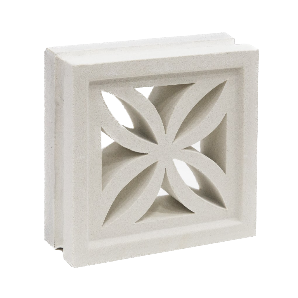 Small Four Leaf Breeze Block