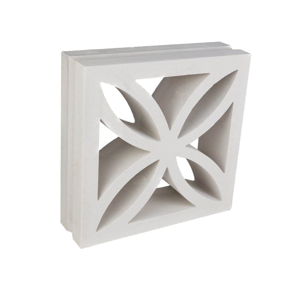 Large Four Leaf Breeze Block