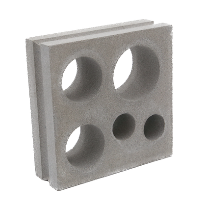 Small Grey Seafoam Breeze Block