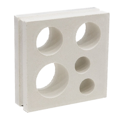 Small White Seafoam Breeze Block
