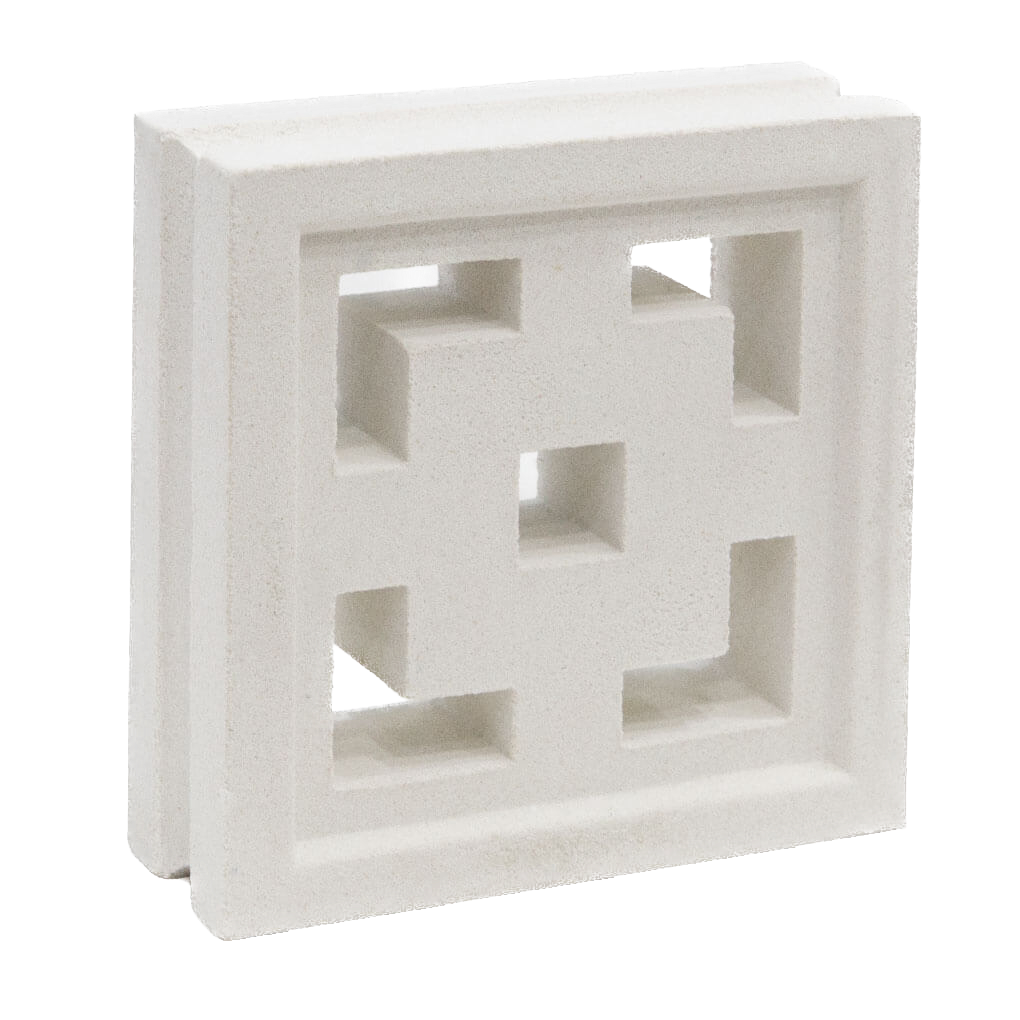 Small Square on Square Breezeblock