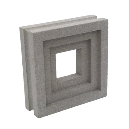 Small Grey Courtyard Breeze Block