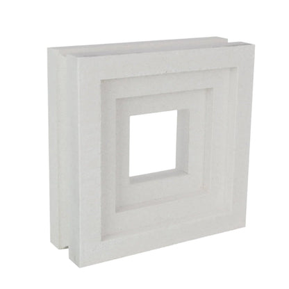 Small White Courtyard Breeze Block