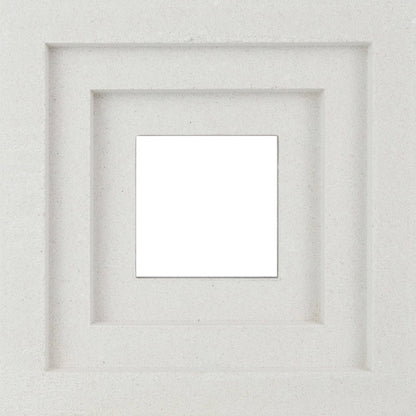 Small White Courtyard Breeze Block
